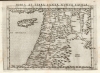 1561 Ruscelli Holy Land (First State)