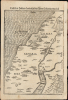 1581 / 1608 Bünting Woodcut Map of Judaea and Galilaea in the New Testament