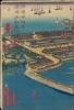 橫濱本町景港崎街新廓 / [View of Yokohama Honmachi and the New Miyozaki Quarter]. - Alternate View 1 Thumbnail