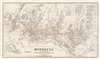 1934 Honolulu Rapid Transit Company City Plan or Map of Honolulu, Hawaii