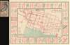 1906 Takei Nekketsu Map of Japantown, Honolulu, Hawaii