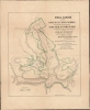 1853 Kollner Map of Hopewell, Pennsylvania Coal Deposits w/ Manuscript Annotations
