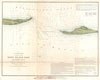 1852 U.S. Coast Survey Map of Horn Island Pass, Mississippi Sound