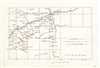 1835 Manuscript Map of the Western Hoshungabad, Madhya Pradesh, India