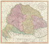 1799 Cary Map of Hungary, Croatia and Transylvania
