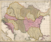 1705 Gerard and Leonard Valk Map of Hungary and the Lower Danube