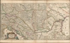 1658 Nicolas Visscher map of Hungary and the Danube