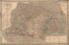 1863 Skrzeszewski Folding Map of the Kingdom of Hungary