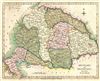 1794 Wilkinson Map of Hungary and Transylvania