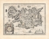 1644 Blaeu Map of Iceland