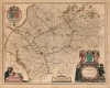 1634 Blaeu Map of the Île-de-France
