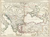 1715 De L'Isle Map of the Eastern Roman Empire under Constantine (Asia Minor, Black Sea, Balkans)