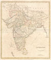 1799 Clement Cruttwell Map of Hindoostan
