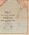 1895 Corrected to 1898 'The Indian engineer' map of India : shewing railways, canals, irrigation works, rivers, etc. - Alternate View 5 Thumbnail