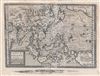 1600 Bussemacher Map of East Asia, India, and the East Indies