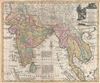 1744 Bowen Map of Indian and Southeast Asia (Malaya, Thailand, Singapore, Vietnam)