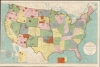 Map Showing Indian Reservations within the Limits of the United States. - Main View Thumbnail