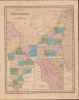 1838 Bradford Map of Iowa and Wisconsin Territories