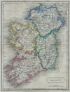 1822 Butler Map of Ireland