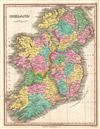 1827 Finley Map of Ireland