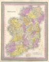 1850 Mitchell Map of Ireland