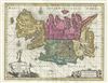 1680 Schenk and Valk Map of Iceland