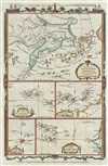 1783 Millar Map or Chart of Islands in the Atlantic and Pacific Oceans