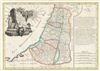 1783 Bonne Map of Israel, Palestine or the Holy Land