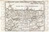1700 Martineau Map of Israel, Palestine, or the Holy Land