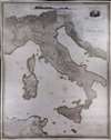 1845 'Ginormous' Civelli Wall / Case Map of Italy