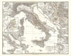 1865 Spruner Map of Italy under Augustus Caesar