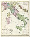 1793 Wilkinson Map of Italy