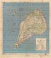 1944 U.S. Navy Map of Iwo Jima