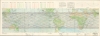 1982 Defense Mapping Agency Bilingual Space Shuttle Mission Chart of Orbits for STS-7