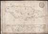 1832 Heather and Norie Blueback Chart or Map of Jamaica