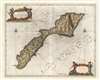 1659 Blaeu Map of Jan Mayen Island