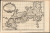 1753 Bellin Map of the Empire of Japan