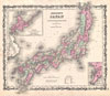1862 Johnson Map of Japan