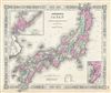 1864 Johnson Map of Japan