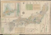 1887 Tsujimoto Pocket Map of Japan