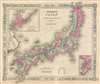 1864 Johnson Map of Japan