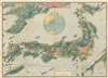 1921 Bird's-Eye View Railroad Map of the New Japan Empire