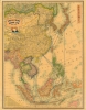 1939 Stanford Map of East Asia: Java-China Japan Steamship Line
