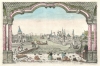 1750 'Vue Perspective' of Jeddah, Mecca's Red Sea Port
