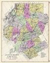 1912 Century Map of Jefferson County, New York