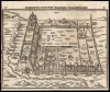 1581 / 1600 Bunting City Plan of Jerusalem