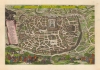 1645 Visscher Map of Biblical Jerusalem
