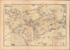 1930 Spyridon Pictorial Map of Jerusalem, Mandatory Palestine