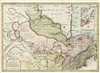 1769 Isaak Tirion Map of Canada