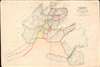 1940 QMG Manuscript Map of Kandahar Region, Afghanistan (First Anglo-Afghan War)